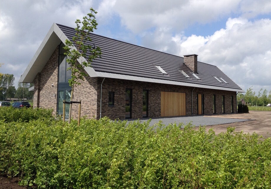 nieuwbouw woning aluminium kozijnen