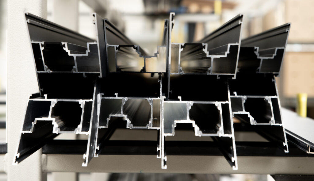 Aluminium vliesgevel
